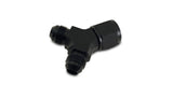 Vibrant Performance 10909 90 Degree Y Adapter, Female Size: -12 AN; Dual Male Size: -10 AN