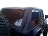 Rampage 109735 Frameless Soft Top Kit, Sailcloth