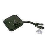 Omix 1100105 Door Mirror; Style Side; Left; Black; Head/Arm;