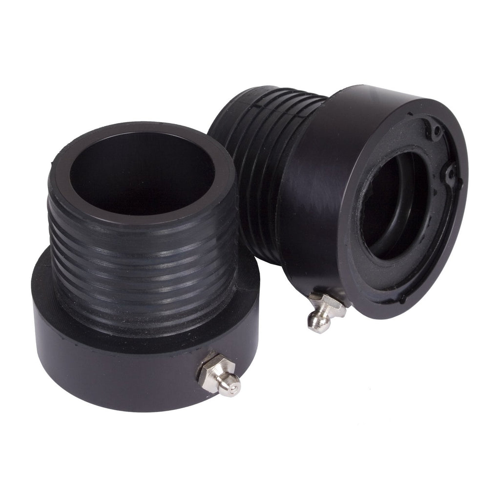 Alloy USA 11103 Axle Tube Seal Kit, Front, Black; 84-06 Jeep Cherokee/Wrangler XJ/TJ