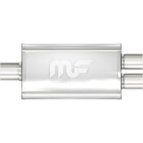 MagnaFlow Exhaust Products 11148 Straight-Through Performance Muffler; 2.25/2in. Center/Dual; 3.5x14x7 Body