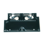 Omix 1123301 License Plate Bracket; Rear; Black;