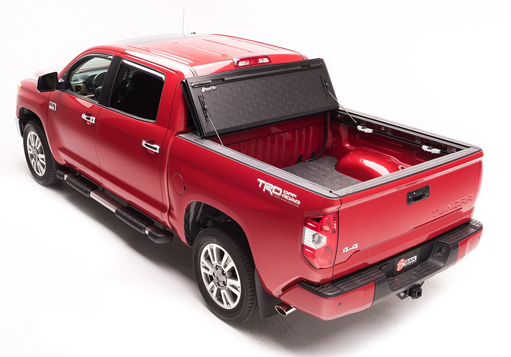 Bak Industries 1126410 BAKFlip FiberMax 07-21 Tundra 6'6" w/o Deck Rail Sys w/o Trl Spcl Edtn Strg Bxs