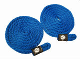 TAYLOR MADE 11312 3/8' X 72' BRAIDED ROPE  BLUE