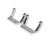 Carr 114032 LD Step; Assist/Side Step; XM3 Polished; Pair
