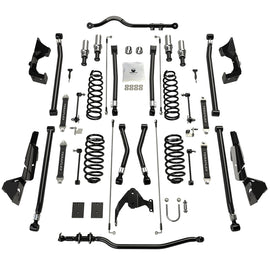 07-18 Wrangler JK 2 Door 4 Inch Alpine CT4 Prerunner Long Arm Suspension System No Shocks TeraFlex