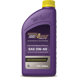 Royal Purple 11484  SAE 0W40 Syn SN GF-5 - Quart