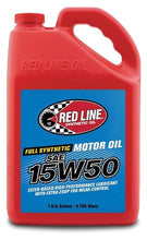 Load image into Gallery viewer, 15W50 Synthetic Motor Oil 1 Gallon Red Line Oil