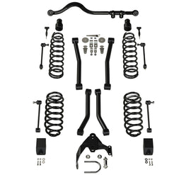 07-18 Wrangler JK 2 Door 3 Inch Suspension System w/ 4 Sport Control Arms No Shocks TeraFlex