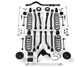07-18 Wrangler JK 2 Door 4 Inch Suspension System w/ 8 Alpine Short Control Arms No Shocks TeraFlex