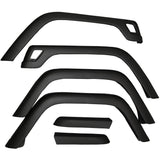 Omix 1160301 Fender Flare Kit; Front and Rear; 6 pc.; Incl. Hardware;
