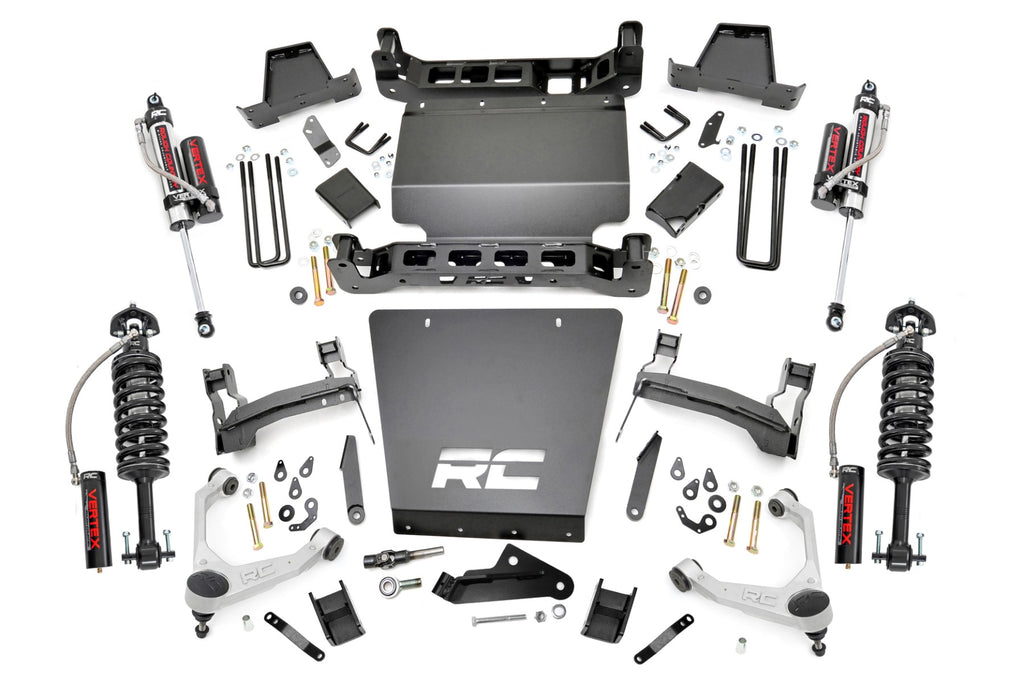 7 Inch Stamped Steel LCA Lift Kit | Forged UCA | Bracket | Vertex | Chevy/GMC 1500 (16-18)