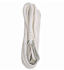ATTWOOD MARINE 11714-2 ANCHOR LINE & HOOK 1/4X50