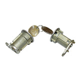 Omix 1181302 Door Lock Cylinder; Keys Included; Pair;