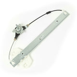 Omix 1182127 Manual Window Regulator; Front Left; For Use w/Full Doors;