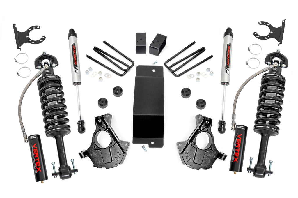 3.5 Inch Lift Kit | Cast Steel LCA | Vertex/V2 | Chevy/GMC 1500 (14-18 & Classic)