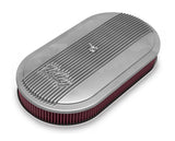 Holley 120-400 2.5 x 17 x 9 Inch Red Cotton Gauze Filter Element - Single 4-bbl Baseplate
