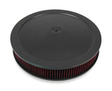 Holley 120-4230 4150 Drop Base Air Cleaner Black w/3