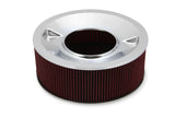 Holley 120-4560 4500 Drop Base Air Cleaner Chrome w/6