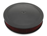 Holley 120-4630 4500 drop base air cleaner black w/3