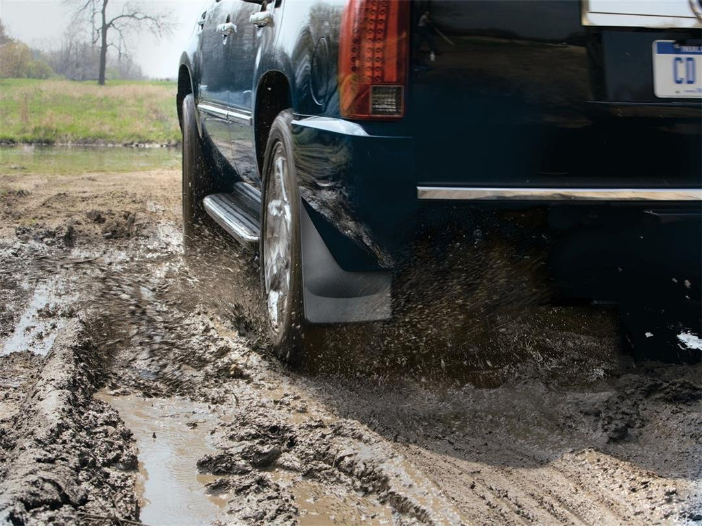 WEATHERTECH 120018 NO DRILL MUDFLAPSBLACK