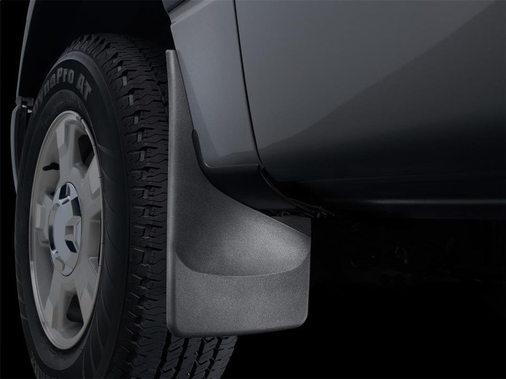 WEATHERTECH 120030 NO DRILL MUDFLAPS BLACK