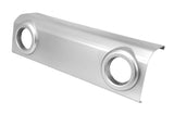 Omix 1204008 Front Bumper Applique; Silver;