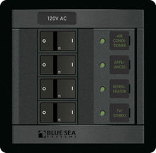 Load image into Gallery viewer, BLUE SEA 1210-BSS PANEL 360 120VAC 4POS FR