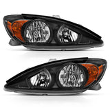 ANZO USA 121538 Headlights Black Amber
