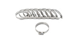 Vibrant Performance 12155 S.S. Worm Gear Clamps (Pack of 10) - Clamping Range: 2.79
