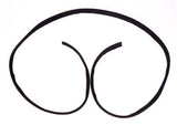 Omix 1230101 Windshield Frame Seal; Front Inner; Watertight;