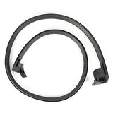 Omix 1230323 Door Seal; Half Doors; Front Right; Rubber;