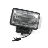 Omix 1240718 Fog Light; Left Or Right; Clear; Sold Individually; Black Housing;