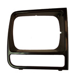 Omix 1241918 Head Light Bezel; Right; Black;