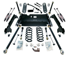 Load image into Gallery viewer, 03-06 Wrangler TJ LWB 4 Inch Enduro LCG Long Arm Suspension System &amp; 9550 VSS Twin-Tube Shocks TeraFlex