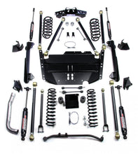 Load image into Gallery viewer, 03-06 Wrangler TJ LWB 4 Inch Pro LCG Long Arm Suspension System &amp; 9550 VSS Twin-Tube Shocks TeraFlex