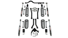 Load image into Gallery viewer, 07-18 Wrangler JK 4 Door 3 Inch Suspension System w/ 4 Sport Control Arms &amp; 9550 VSS Twin-Tube TeraFlex