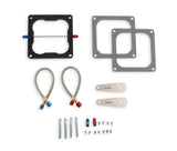 NOS/Nitrous Oxide System 12610NOS Big Shot Injector Plate, w/ Jets & Plumbing, Holley Dominator, V8