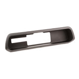 Omix 1268228 Bumper Hitch Fascia; Black; Rear;
