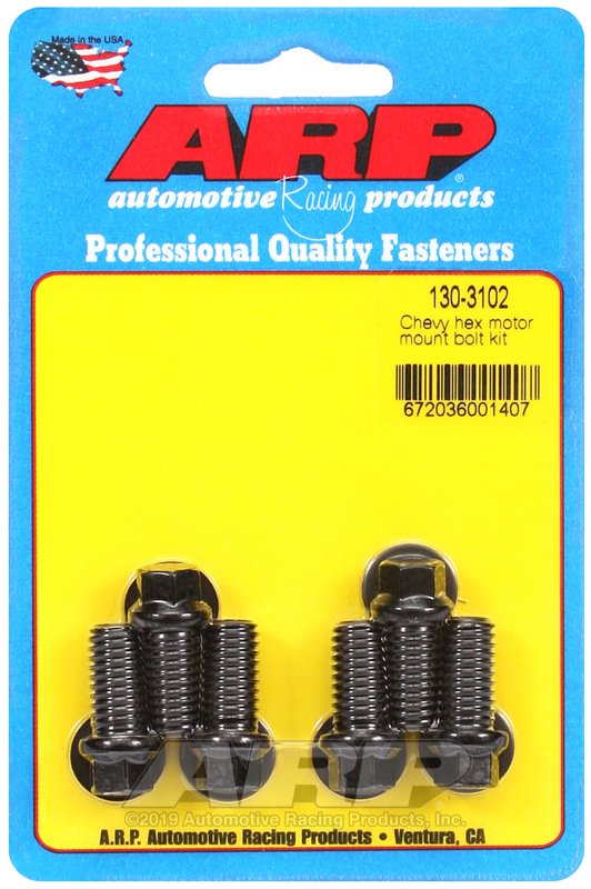 ARP 130-3102 MOTOR MOUNT BOLT KIT