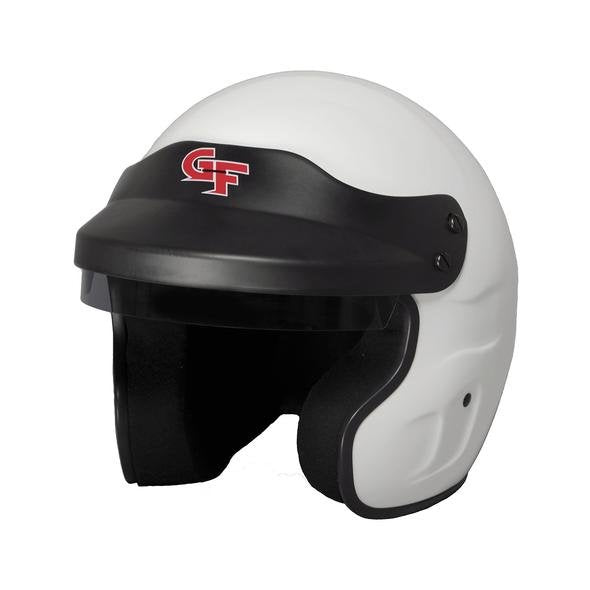 G-FORCE Racing Gear 13002SMLWH GF1 OPEN FACE SML WHITE SA2020