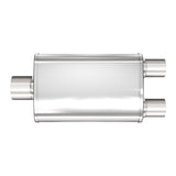 MagnaFlow Exhaust Products 13288 Magnaflow Multi-Chamber Performance Muffler; 3/2.5in. Center/Dual; 4x14x9 Body