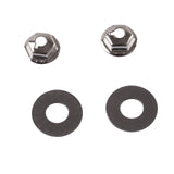 Omix 1331804 Radio Delete Hardware Kit; Steel; Incl. 2 Nuts/2 Washers;