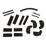 Omix 1351070 Soft Top Seal Kit; Foam Blocker;