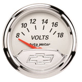 AutoMeter 1391-00408 Traditional incandescent lighting illuminates around the perimeter of the dial