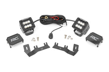 Load image into Gallery viewer, LED Ditch Light Kit | 2in Black Pair | Flood | Chevy/GMC 1500 (14-18 &amp; Classic)