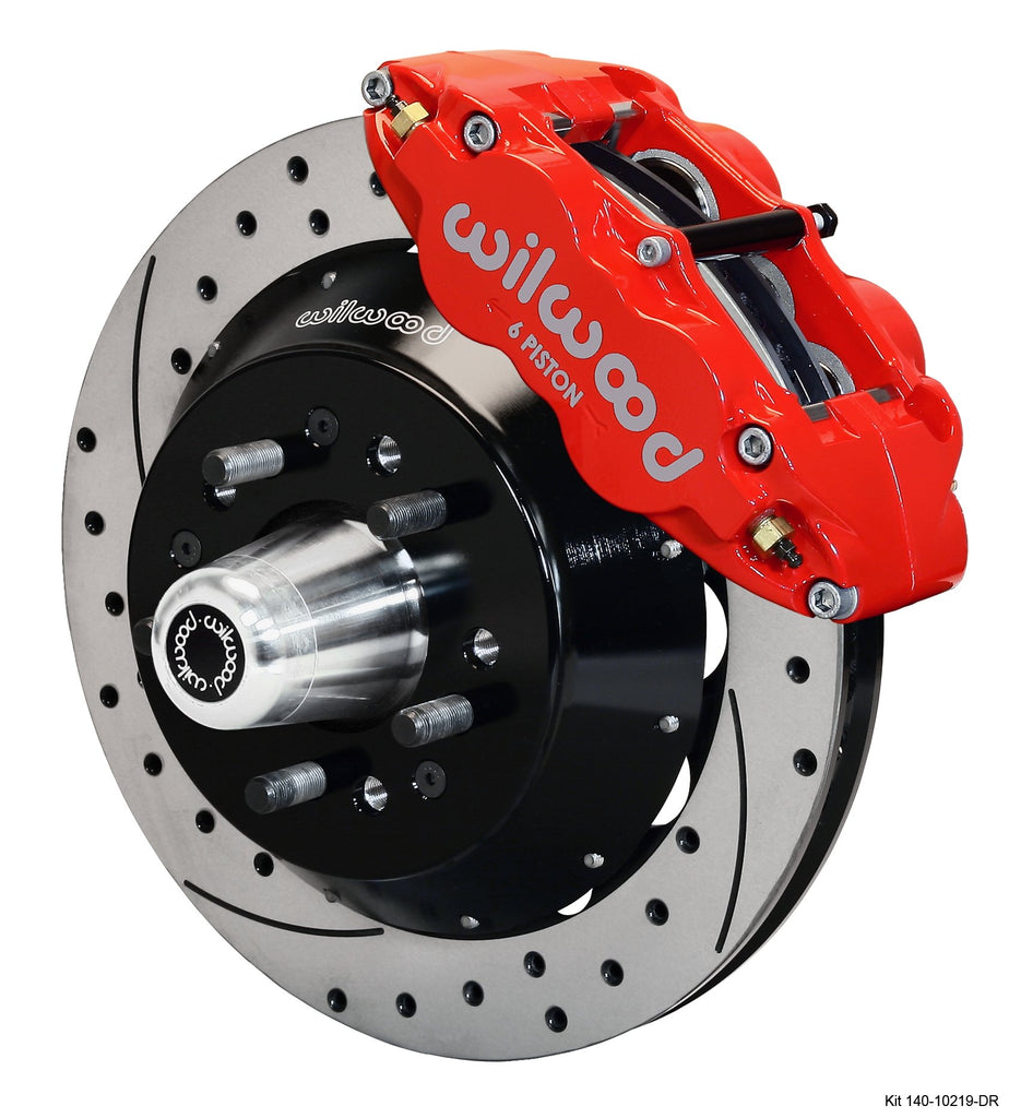 WILWOOD 140-10219-DR FNSL6R FRONT HUB KIT 12.8