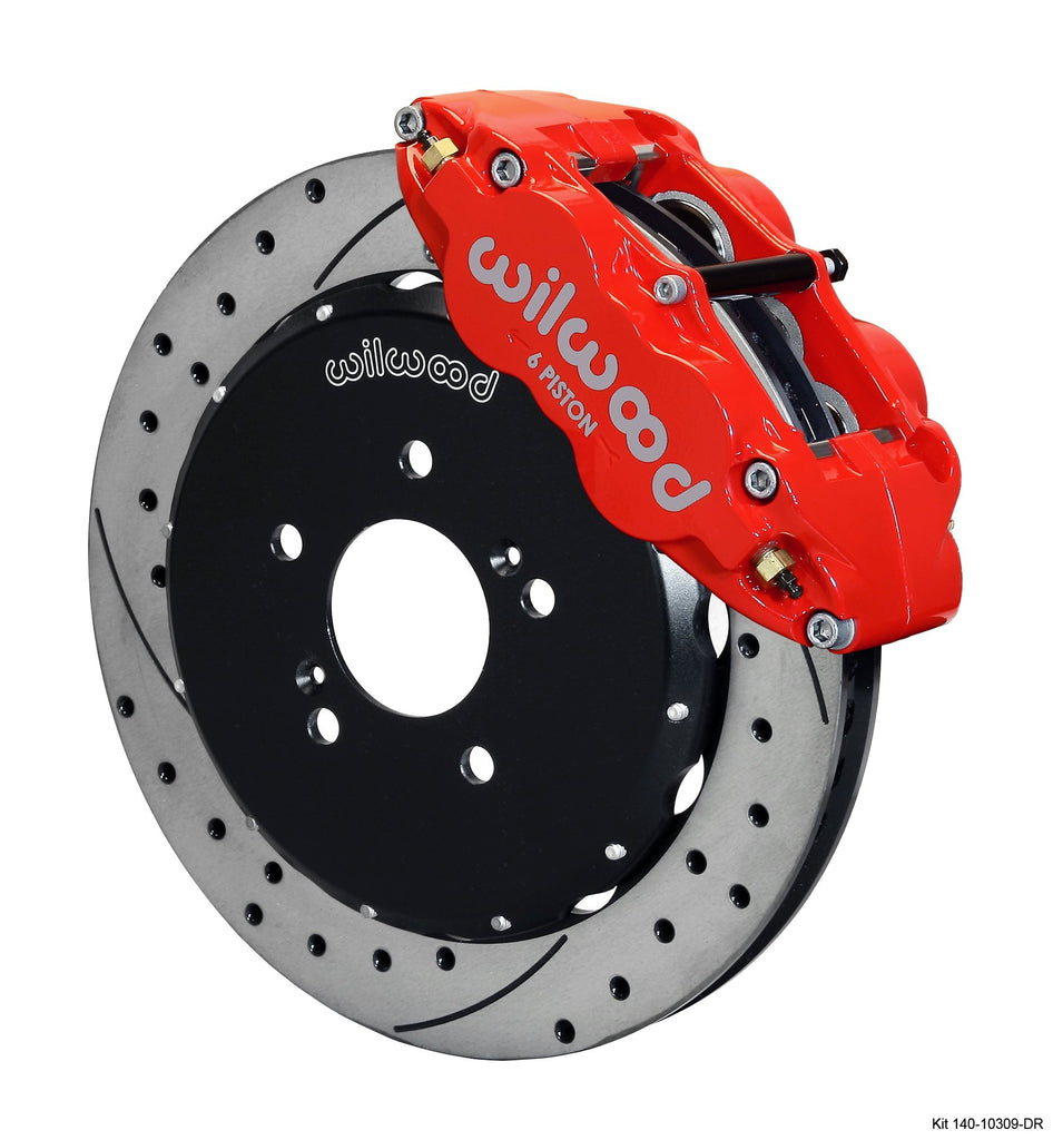 WILWOOD 140-10309-DR FNSL6R FRT HAT 12.88 DRIL