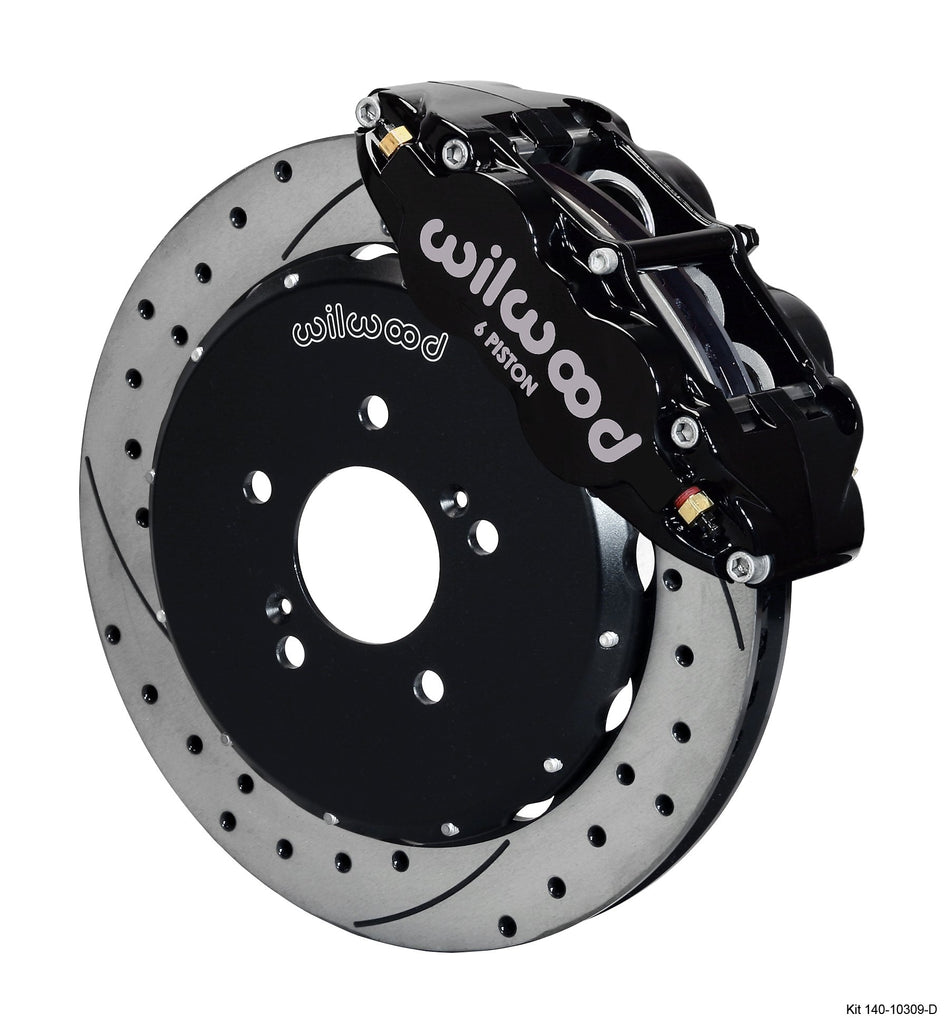 WILWOOD 140-10309-D FNSL6R FRT HAT 12.88 DRIL