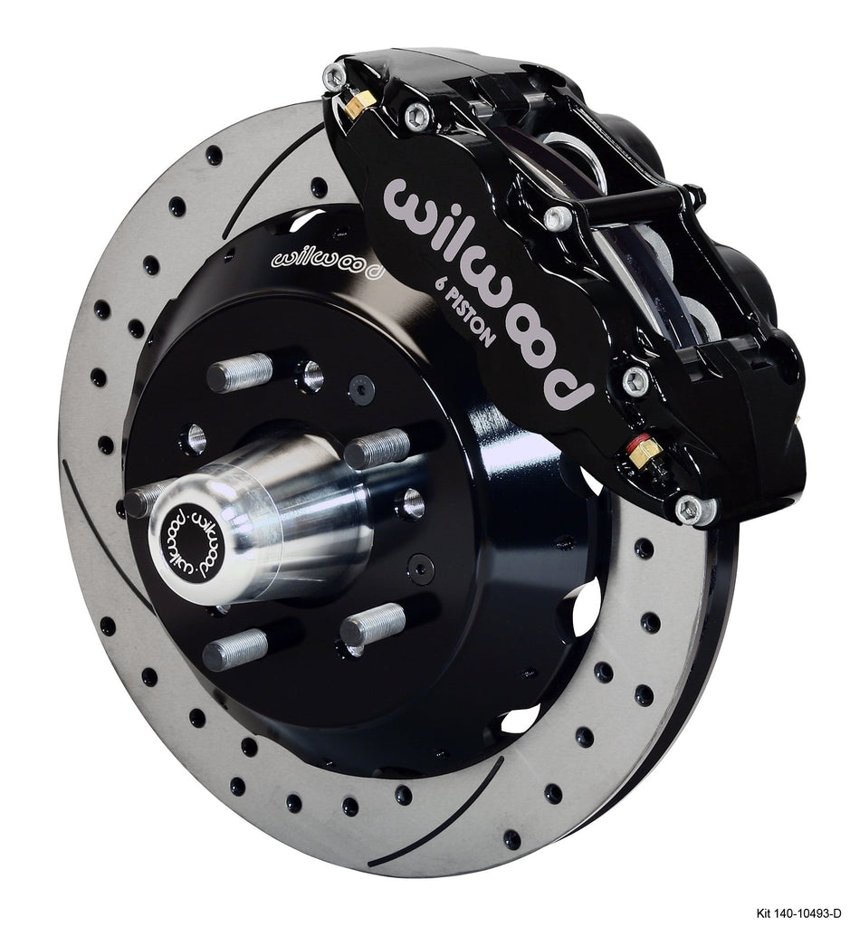 WILWOOD 140-10493-D FNSL6R FRT HUB 14.00 DRIL